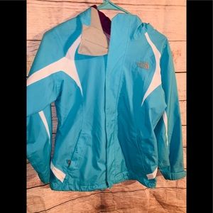 Large The Northface rain coat